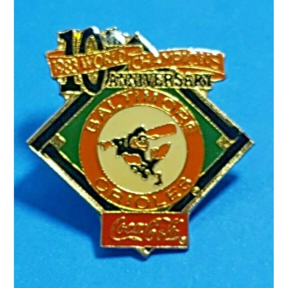 Vtg 93 Baltimore Orioles 10th Anniversary 83 21L19